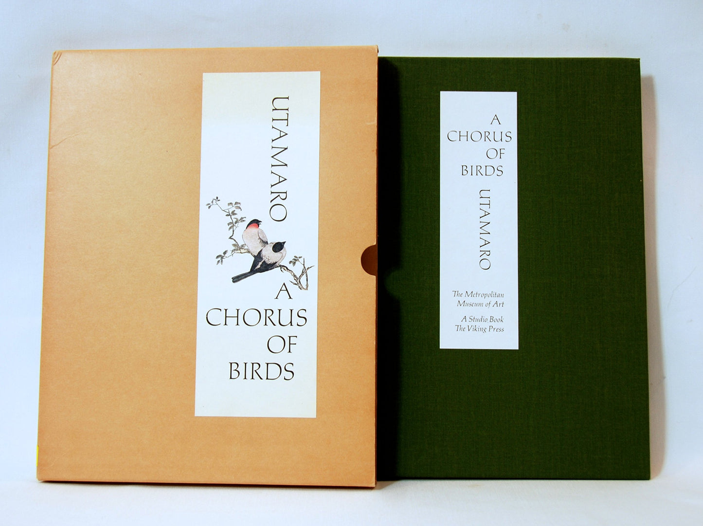 UTAMARO: A Chorus of Birds (English and Japanese Edition) by