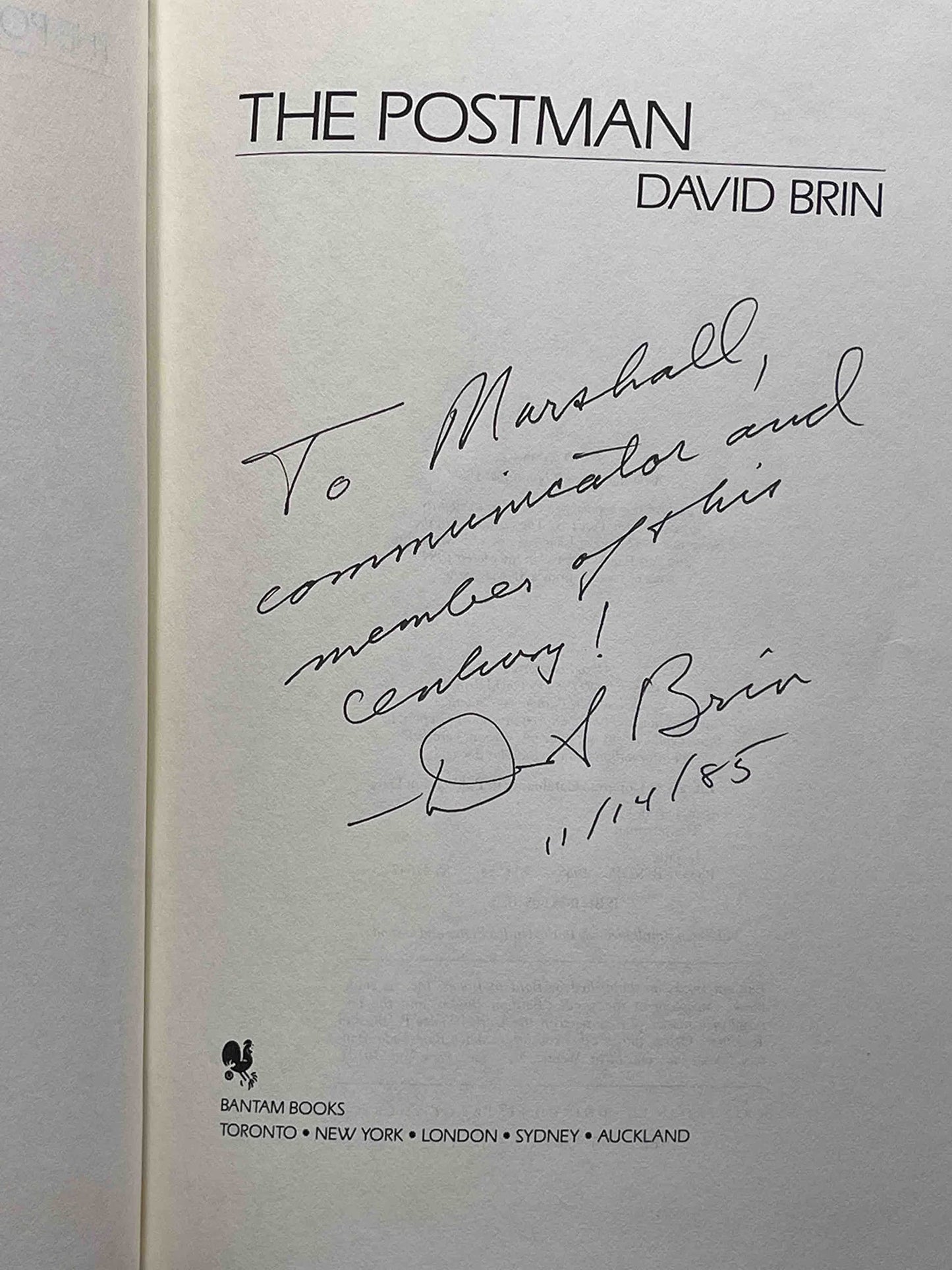 The Postman by David Brin