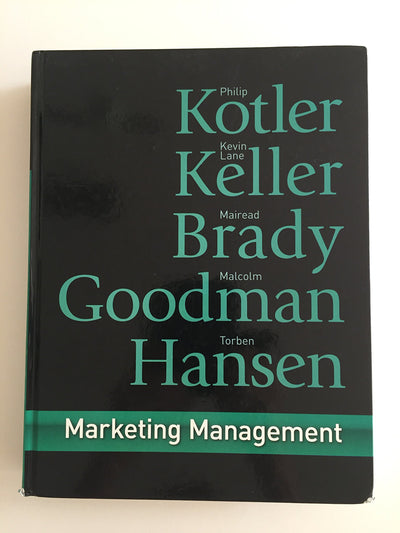 Marketing Management: European Edition