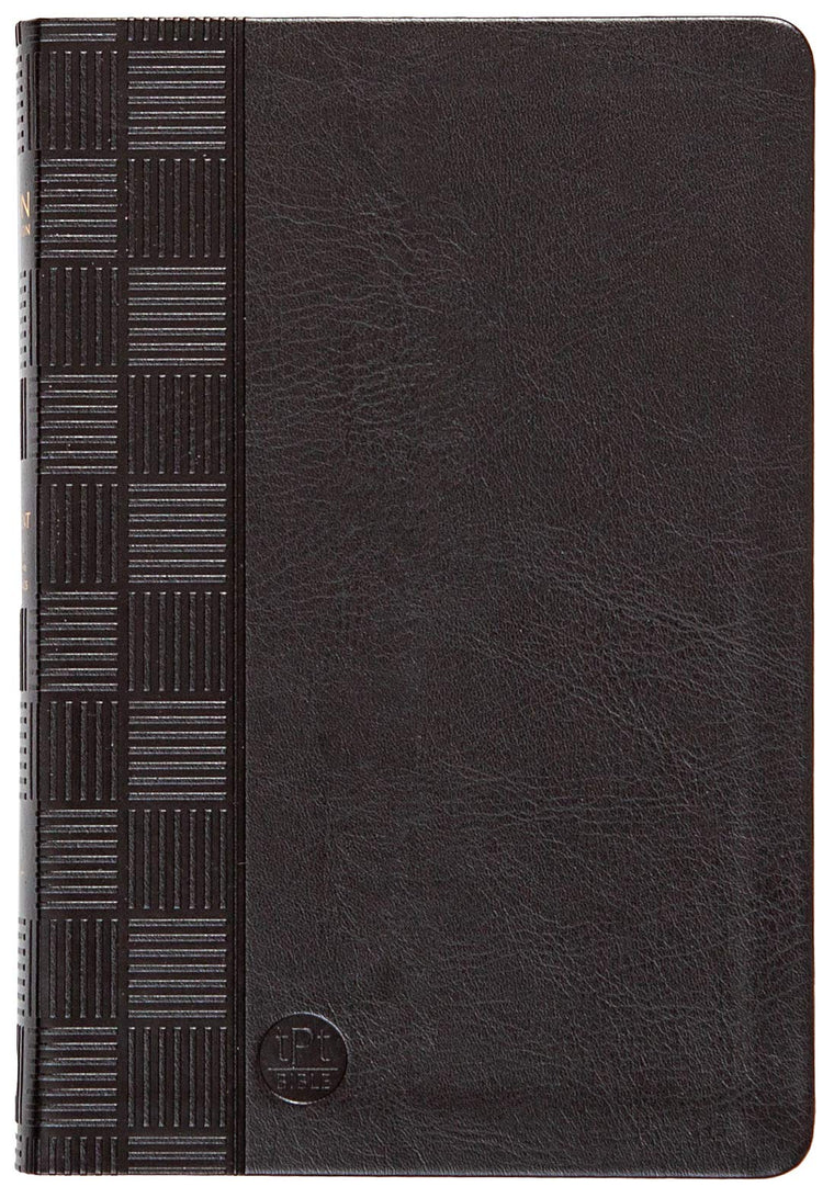 The Passion Translation New Testament (2020 Edition) Black: With Psalms, Proverbs, and Song of Songs (Faux Leather) - A Perfect Gift for Confirmation, Holidays, and More