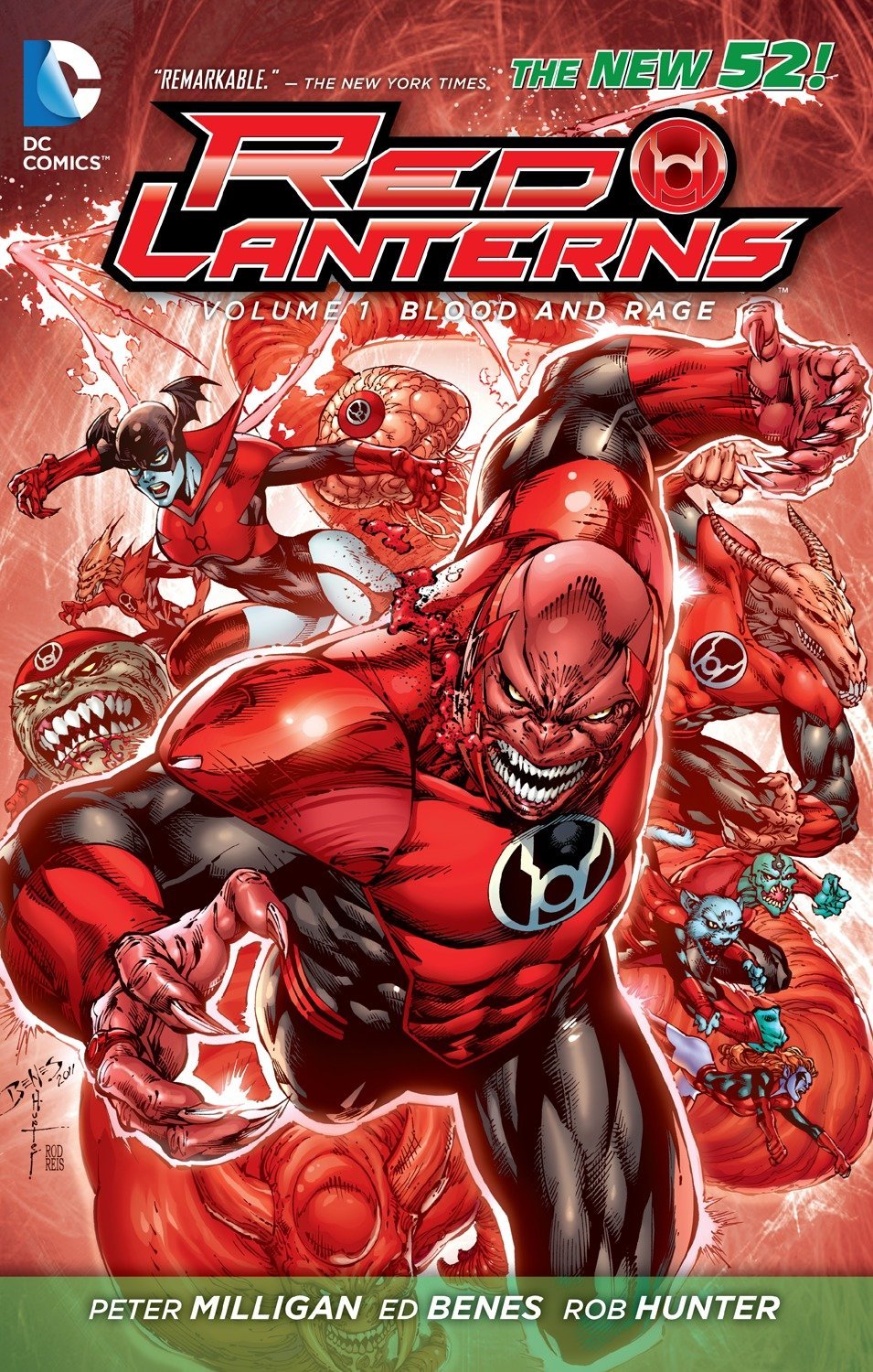 Red Lanterns 1: Blood and Rage