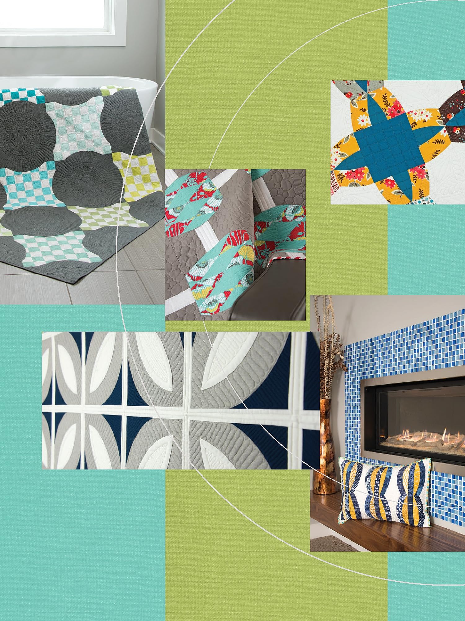 Contemporary Curved Quilts: Curved Piecing Using the Quick Curve Ruler(R) (Landauer) 8 Curvy Projects for Quilts, Wallhangings, Pillows, and Runners, Plus Step-by-Step Instructions for Your QCR