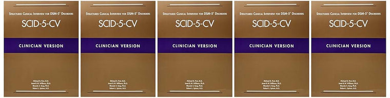 Structured Clinical Interview for Dsm-5 Disorders (Scid-5-cv): Clinician Version (Pack of 5)