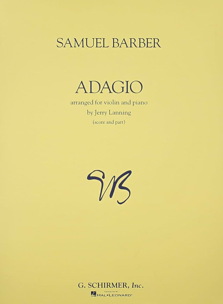 Adagio for Violin and Piano: Violin and Piano