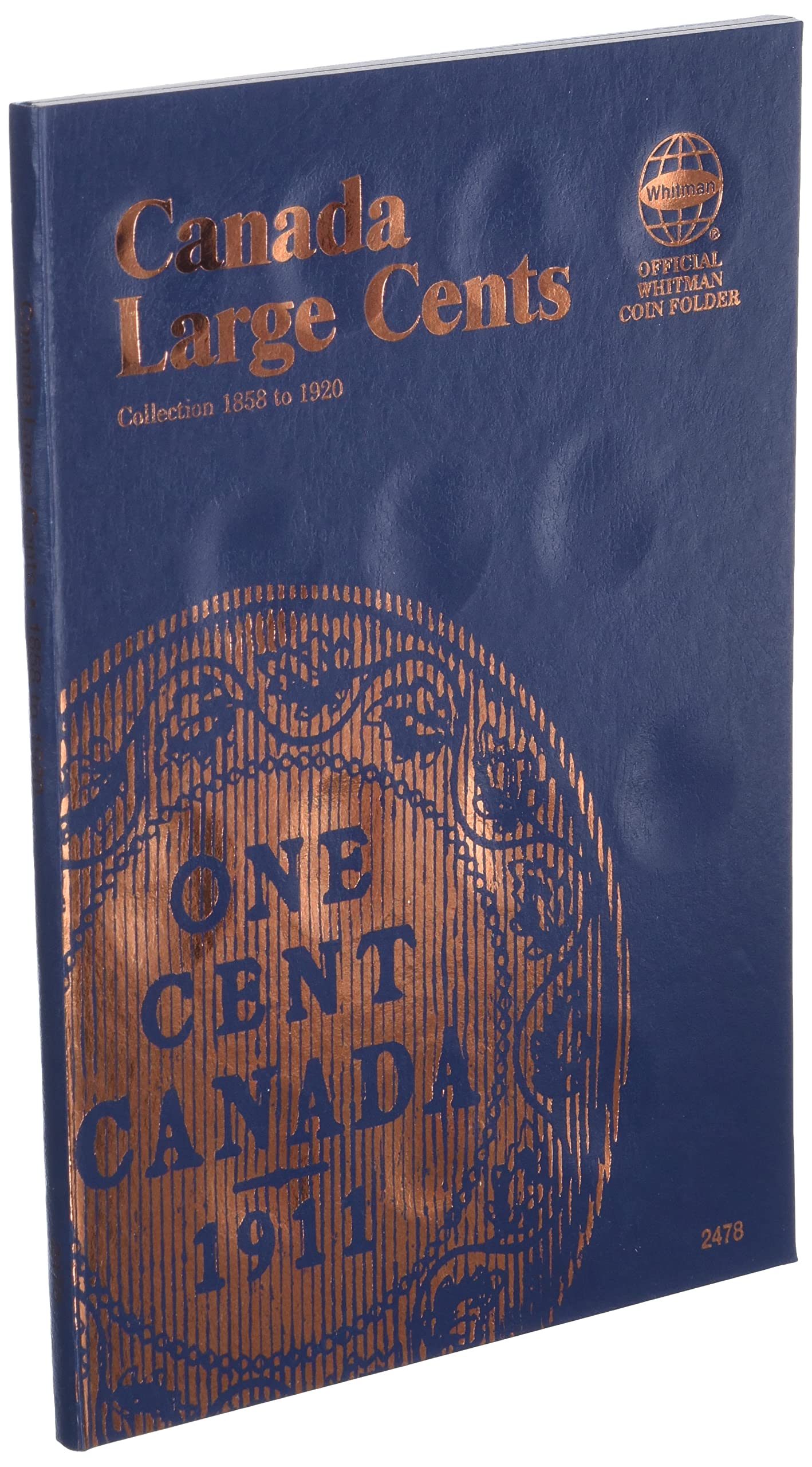 Canada Large Cents Collection 1858 to 1920 (Official Whitman Coin Folder)