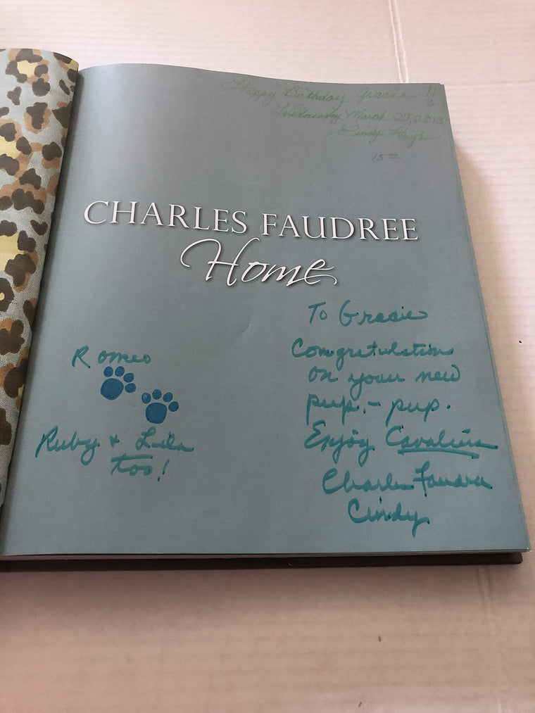 Charles Faudree Home — back cover