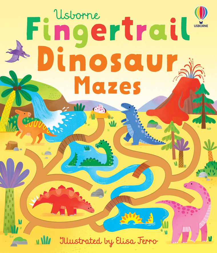 Fingertrail Dinosaur Mazes (Fingertrails)