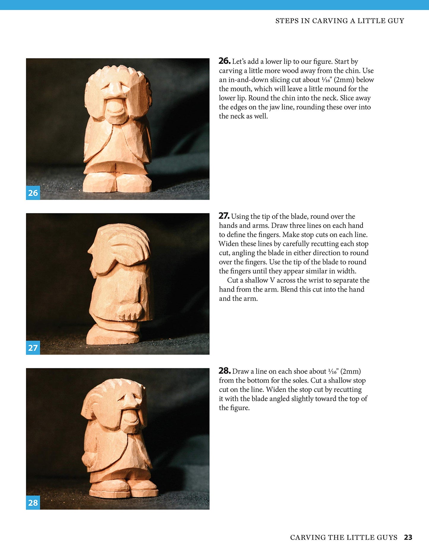 Carving the Little Guys: Easy Techniques for Beginning Woodcarvers (Fox Chapel Publishing) Skill-Building Introduction to the Art of Caricature Carving: Wood, Tools, Sharpening, Finishing, & More