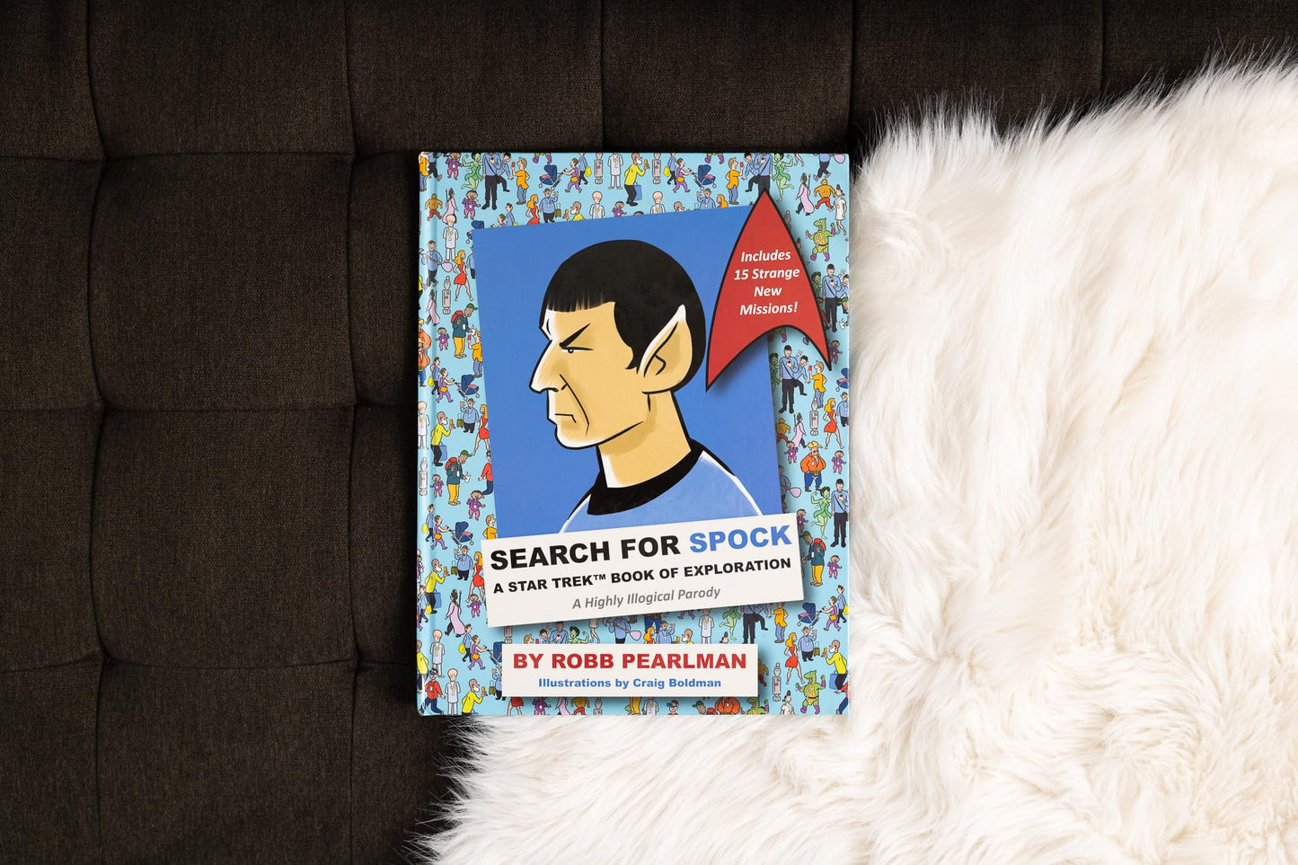 Search for Spock: A Star Trek Book of Exploration: A Highly Illogical Search and Find Parody (A Challenging Activity Book for Star Trek Fans)