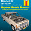 Ford Ranger and Bronco II 1983 thru 1992 Haynes Repair Manual: 2WD and 4WD models with a gasoline engine