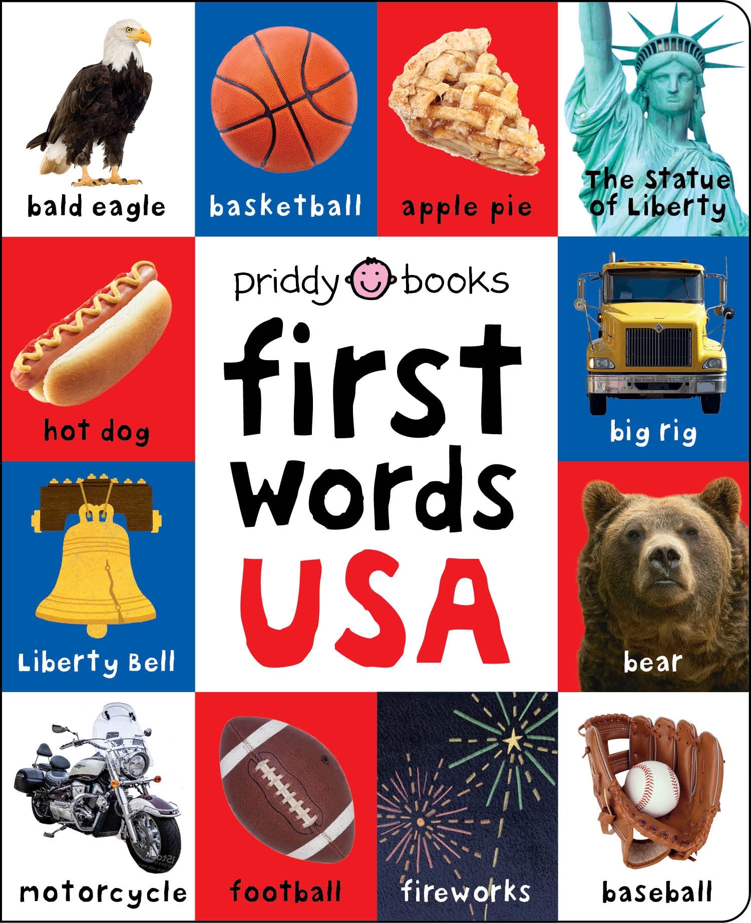 First 100 Words USA: A padded book-perfect for little hands to hold