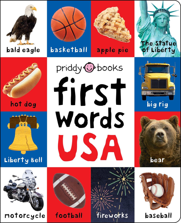 First 100 Words USA: A padded book-perfect for little hands to hold