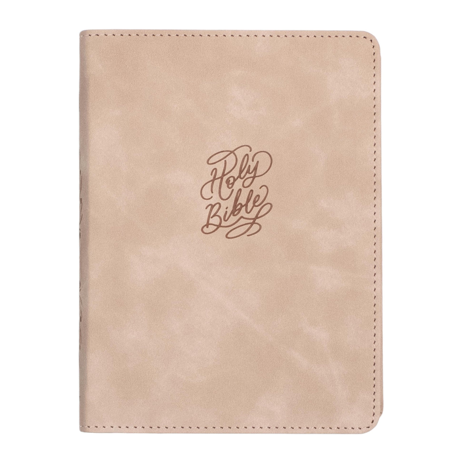LSB Holy Bible for Women, Portable Size, Dusty Rose Imitation Leather: Legacy Standard Bible in a 2-Column Paragraph, Red Letter Format with 2 Ribbon Markers
