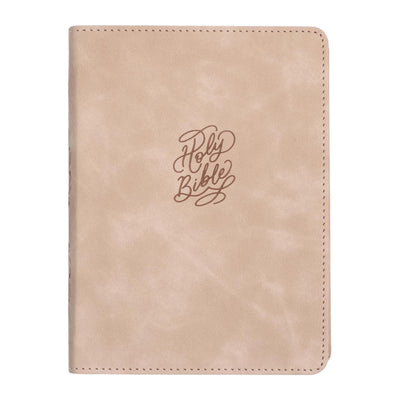 LSB Holy Bible for Women, Portable Size, Dusty Rose Imitation Leather: Legacy Standard Bible in a 2-Column Paragraph, Red Letter Format with 2 Ribbon Markers