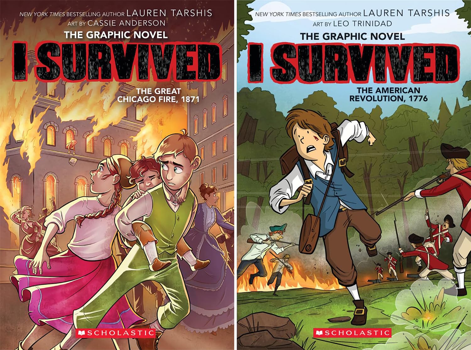 I Survived Graphic Novel Series. 9 Books Collection Set by Lauren Tarshis