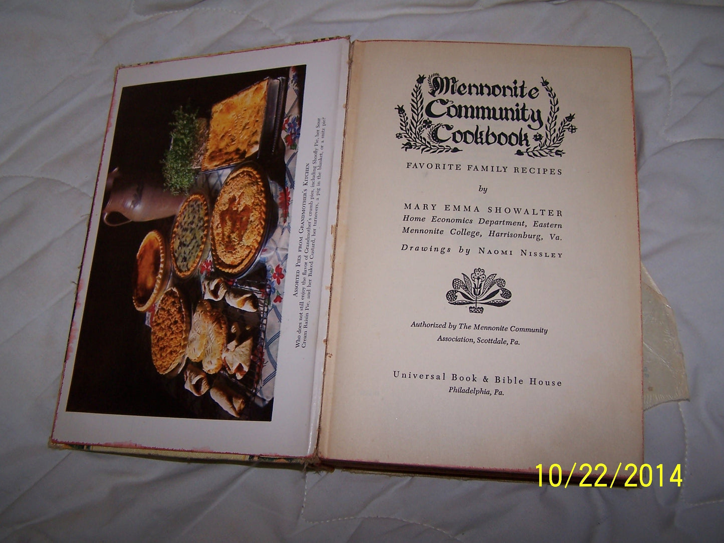 Mennonite Community Cookbook: Favorite Family Recipes