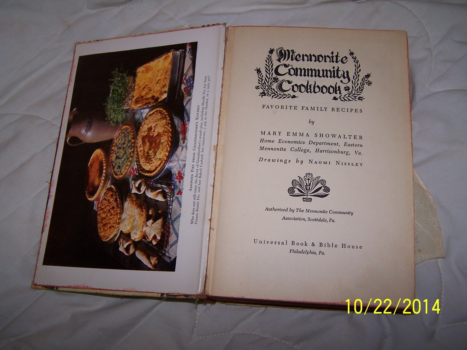 Mennonite Community Cookbook: Favorite Family Recipes