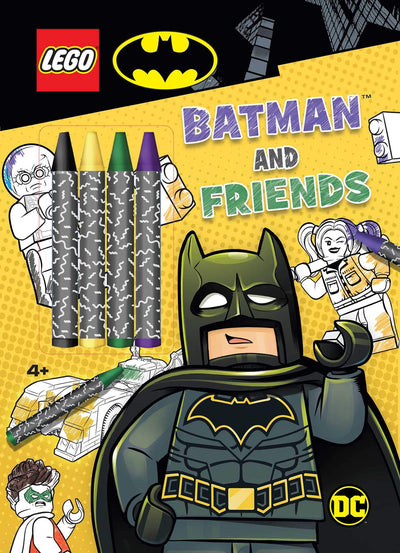 LEGO Batman: Batman and Friends (Color & Activity with Crayons)