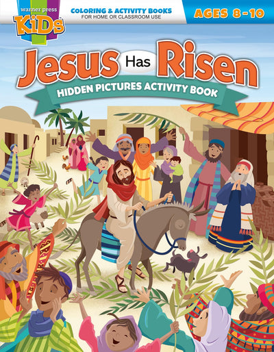 Jesus Has Risen Hidden Pictures Activity Book