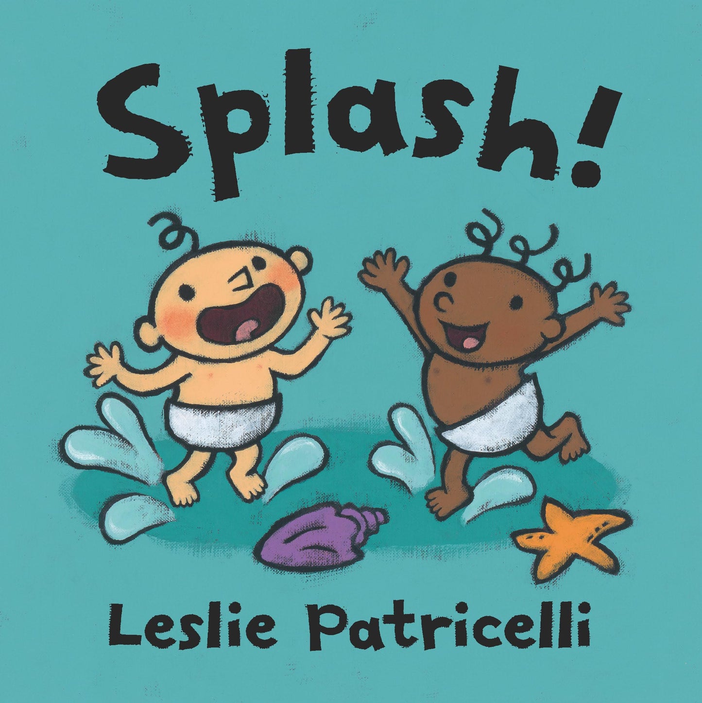 Splash!: (A Playful Introduction to Summer Fun at the Beach for Babies and Toddlers) (Leslie Patricelli Board Books)