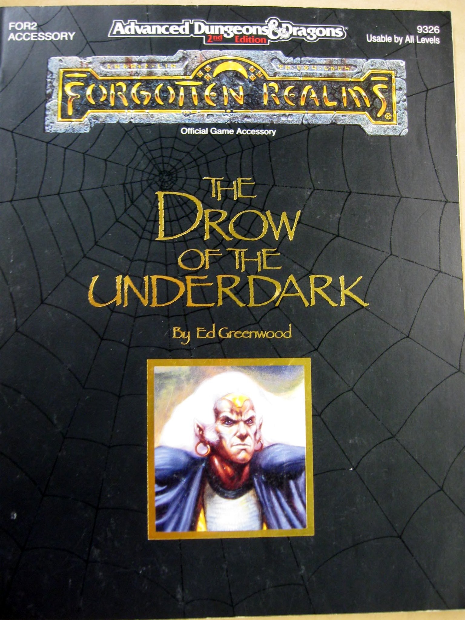 The Drow of the Underdark: Forgotten Realms Accessory, 2nd Edition (Advanced Dungeons & Dragons)
