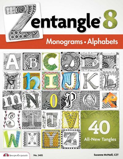 Zentangle 8: Monograms & Alphabets (DO #3485)
