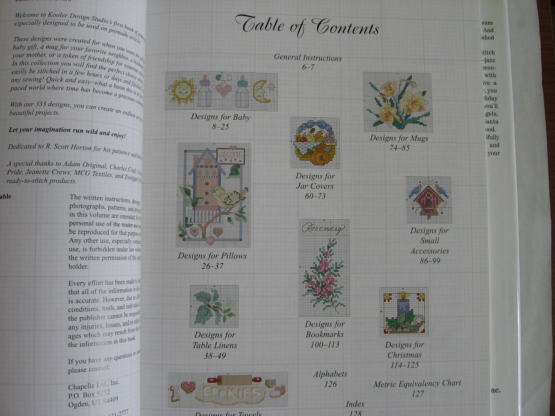 Donna Kooler's Cross-Stitch Designs: 333 Patterns For Ready-To-Stitch Projects