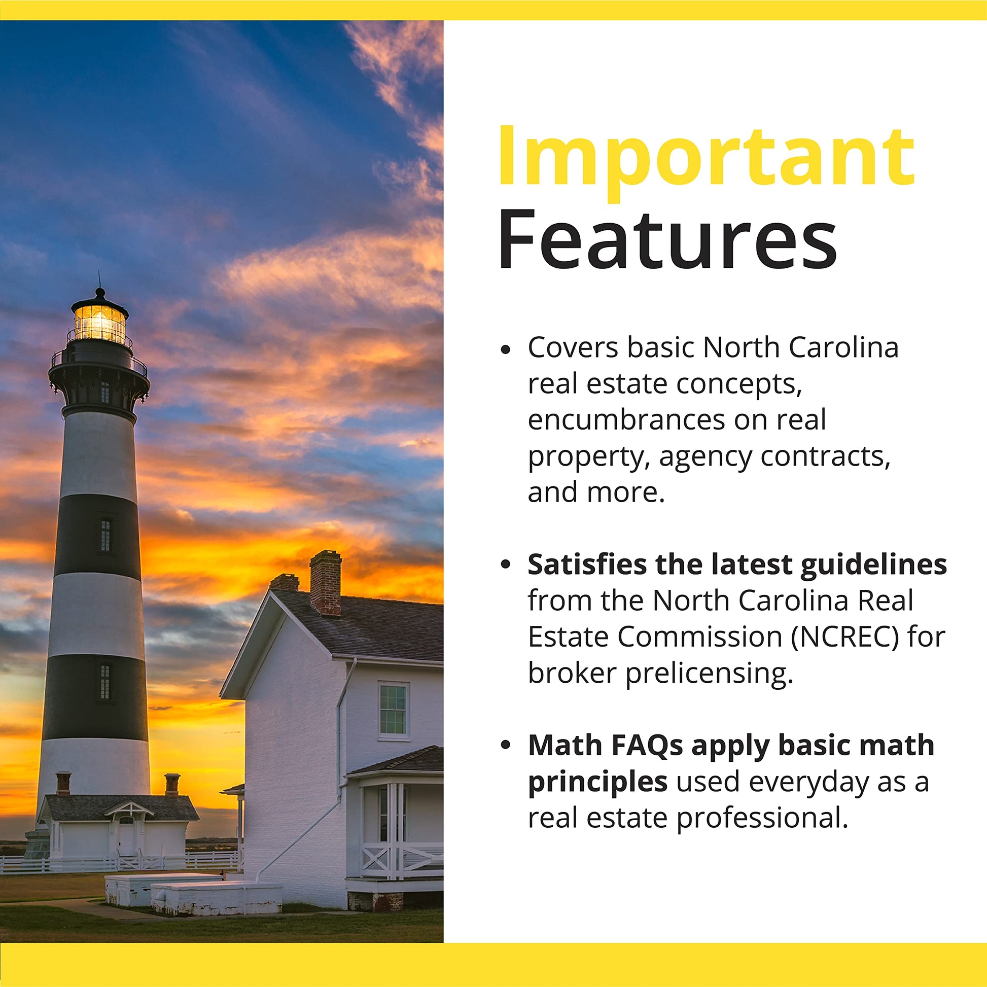 Dearborn Modern Real Estate Practice in North Carolina, 10th Edition - Real Estate Guide on Law, Regulations, and More in the State of North Carolina