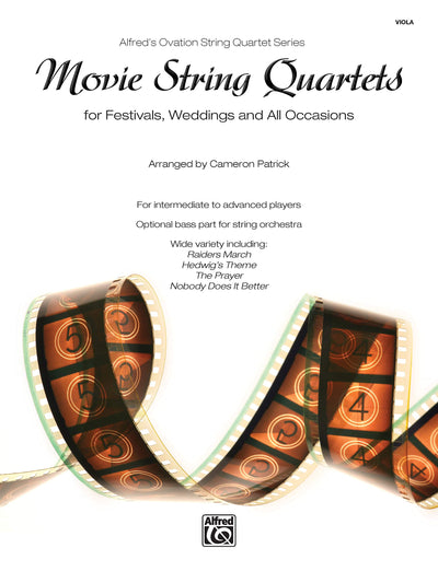 Movie String Quartets for Festivals, Weddings, and All Occasions: Viola, Parts (Alfred's Ovation String Quartet Series)