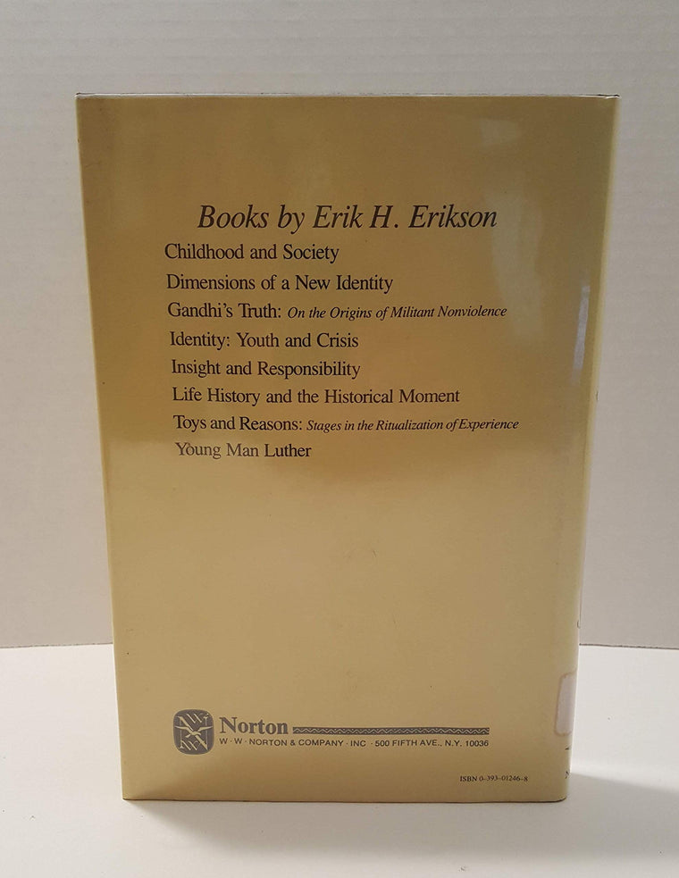 Identity and the life cycle — back cover
