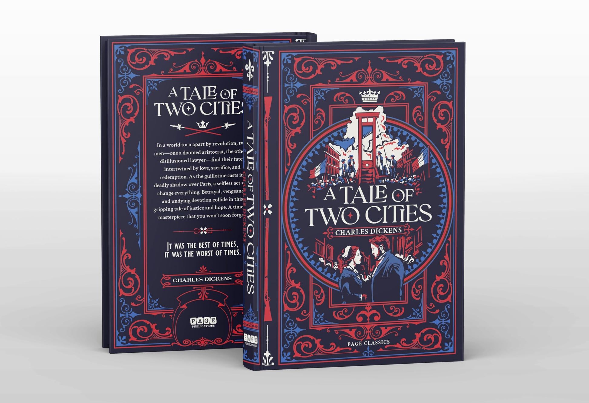 A Tale of Two Cities (Deluxe Hardcover): Classic Charles Dickens Novel, Beautiful Gift Edition
