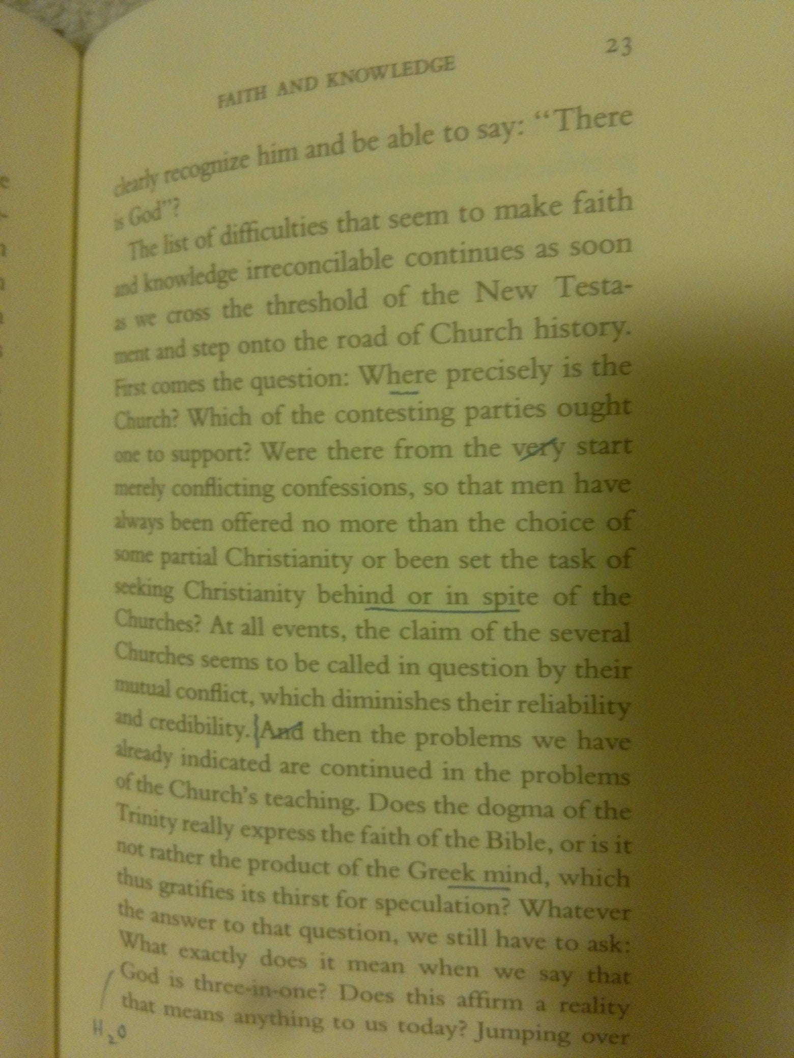 Faith and the Future