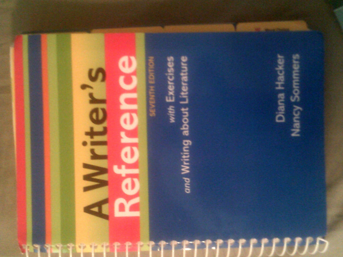 A Writer's Reference With Exercises