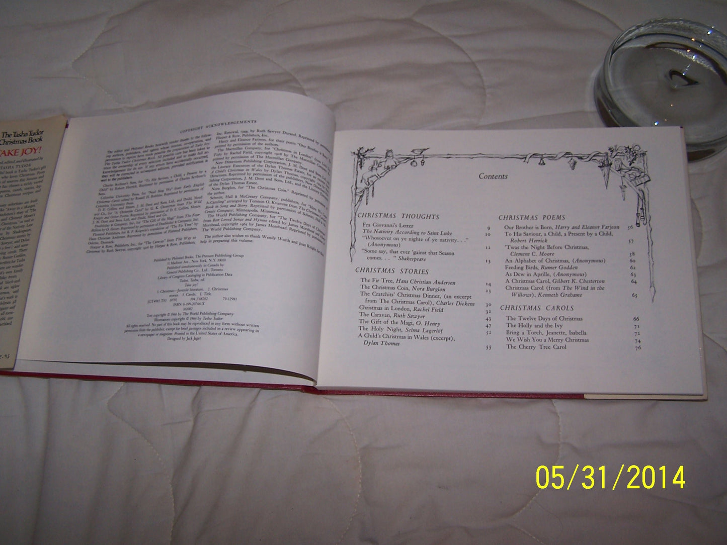 Take Joy! The Tasha Tudor Christmas Book by Tasha Tudor