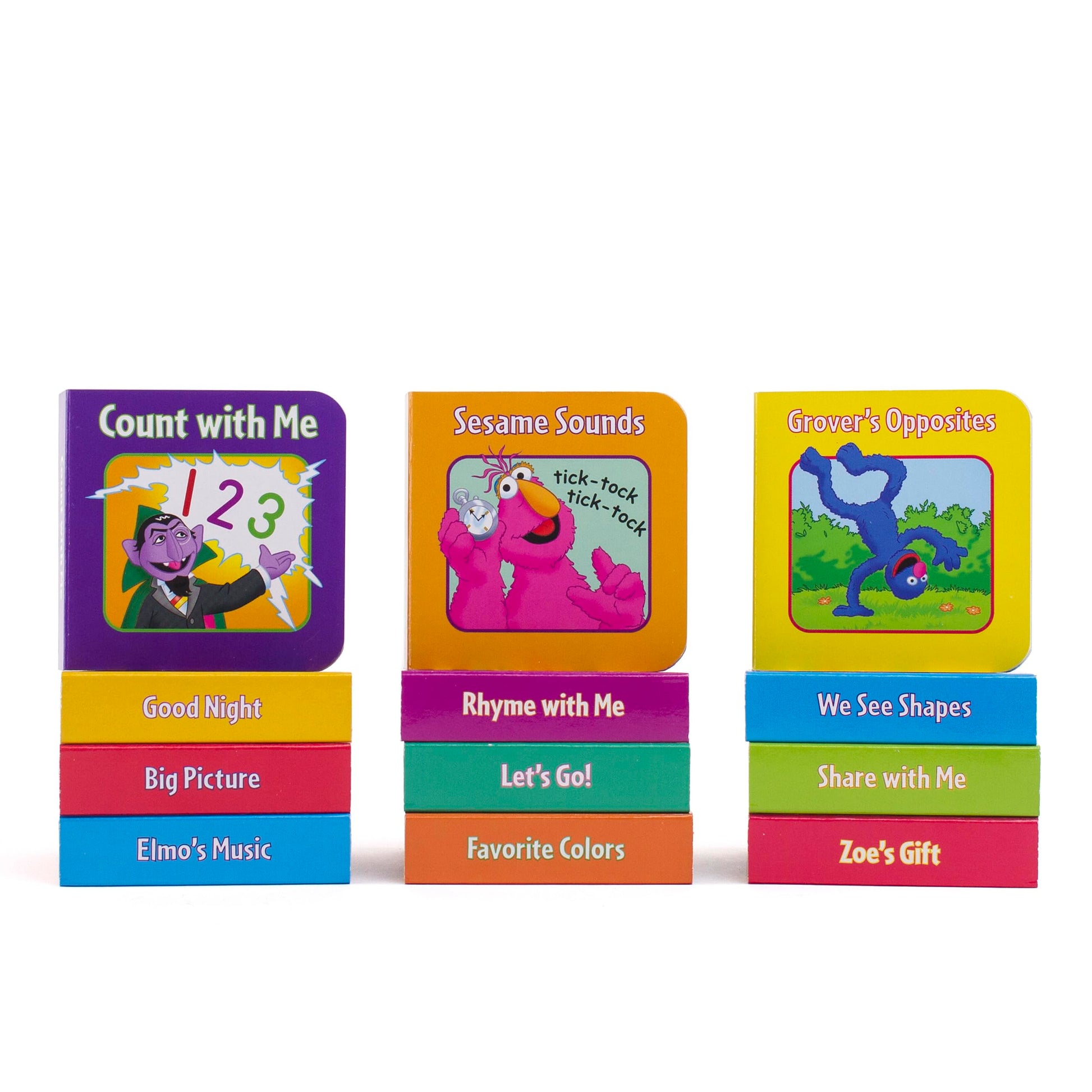 Sesame Street: 12 Board Books