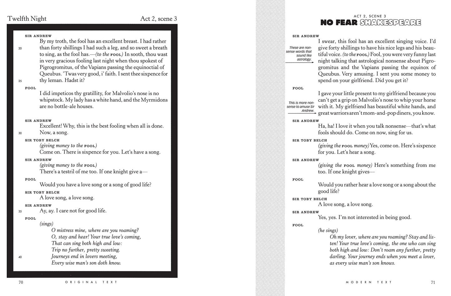 Twelfth Night (No Fear Shakespeare) (Volume 8)