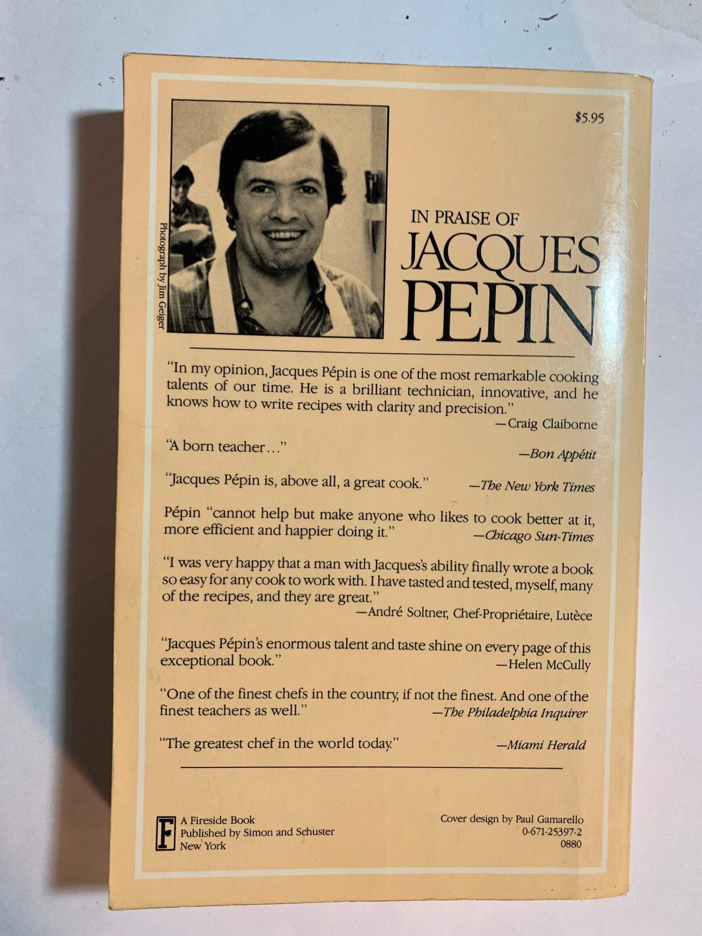 Jacques Pepin: A French Chef Cooks at Home by Pepin, Jacques
