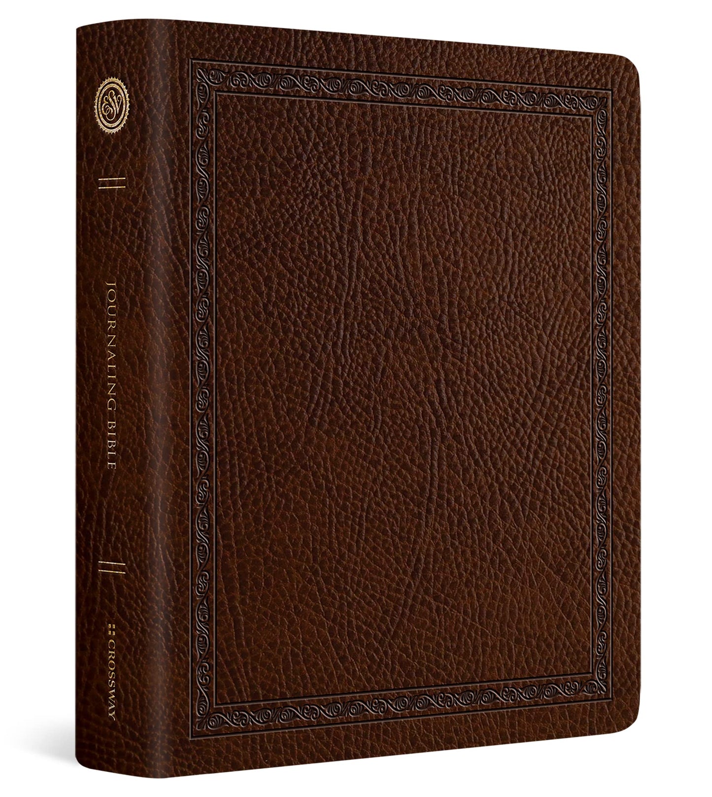 ESV Journaling Bible (Mocha, Threshold Design)