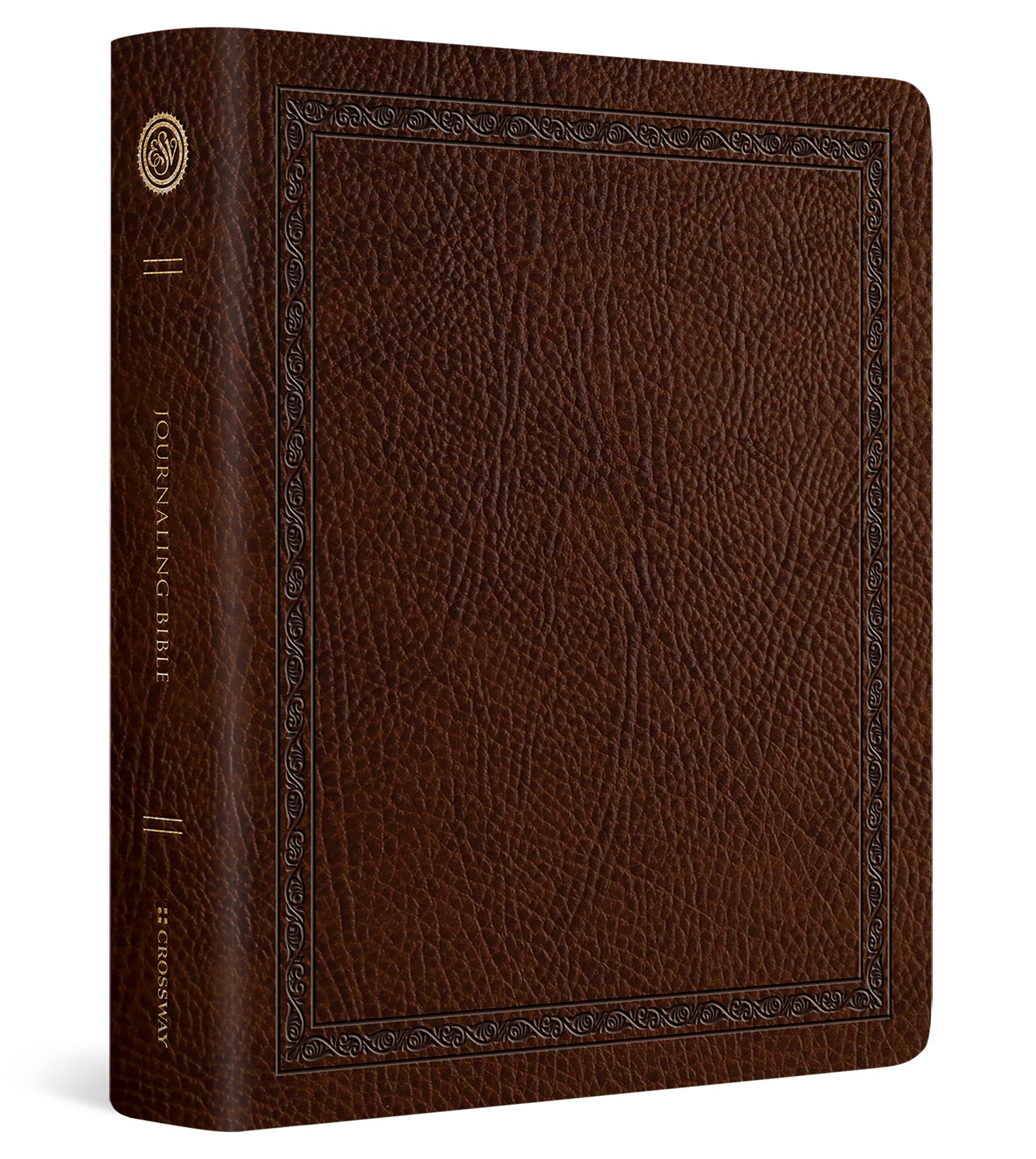 ESV Journaling Bible (Mocha, Threshold Design)