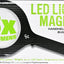 Handheld LED Lighted Magnifier (3X magnification with bright, even light!)