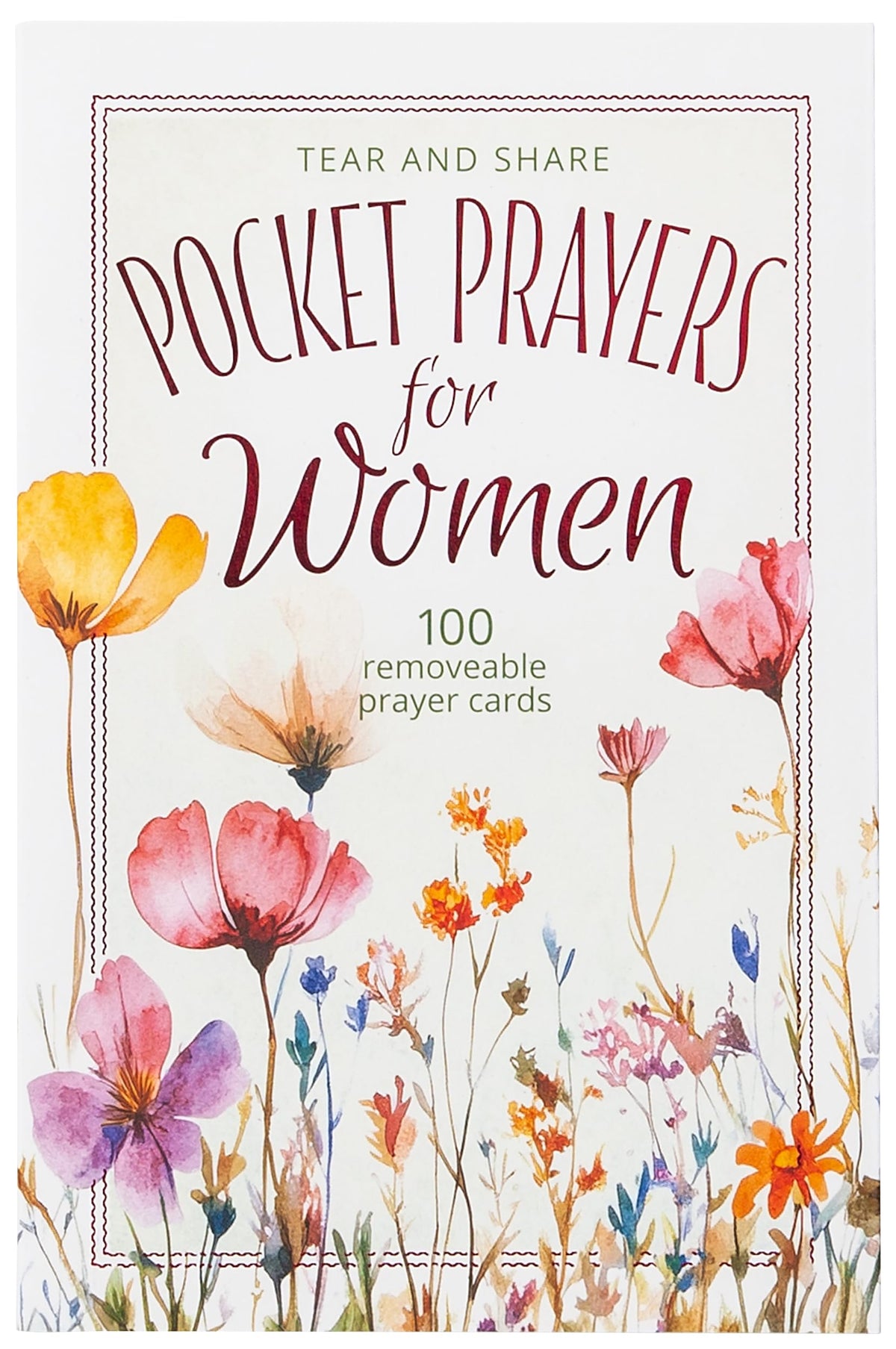 Pocket Prayers for Women: Tear and Share - 100 removeable prayer cards