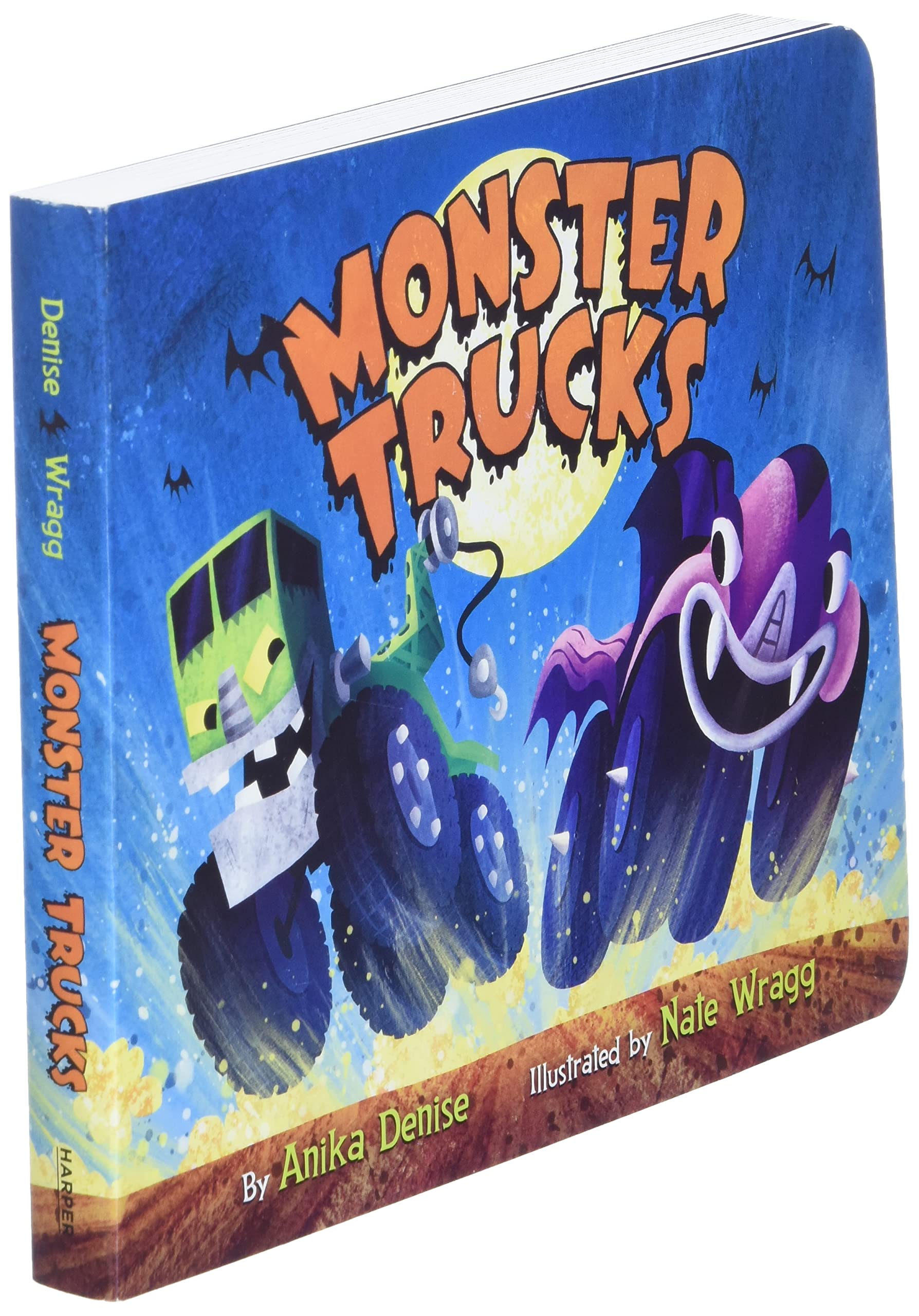 Monster Trucks Board Book