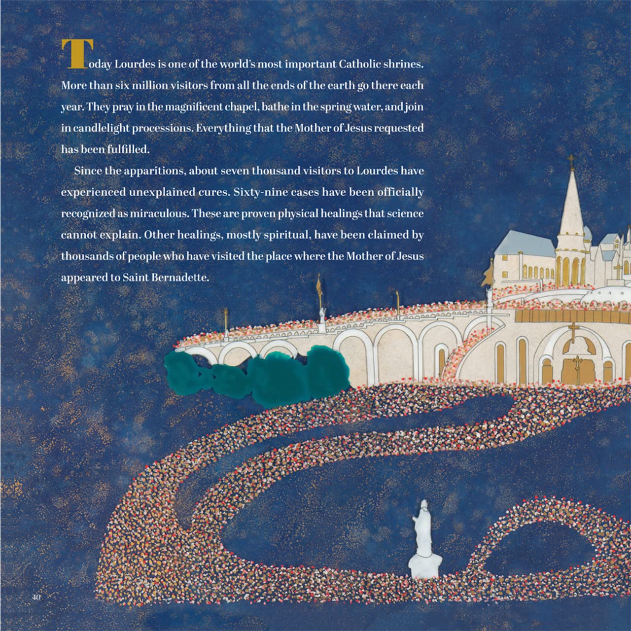 Saint Bernadette and the Miracles of Lourdes