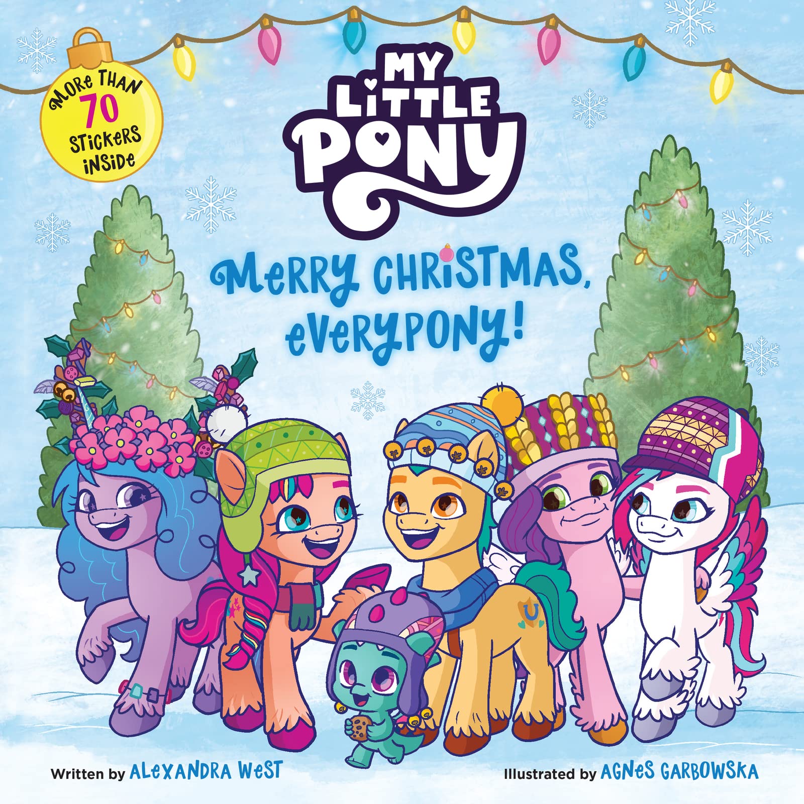 My Little Pony: Merry Christmas, Everypony!: Includes More Than 50 Stickers! A Christmas Holiday Book for Kids