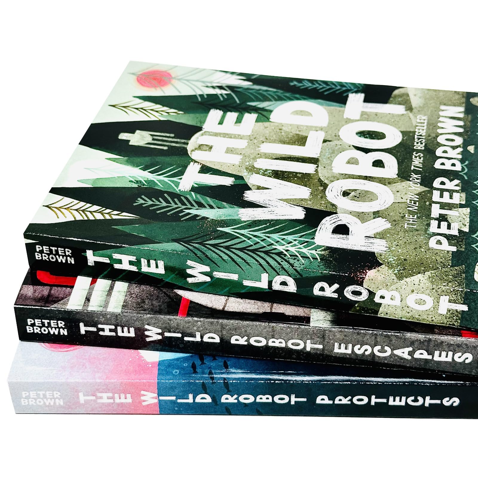 The Wild Robot Series 3 Books Collection (The Wild Robot, The Wild Robot Escapes & The Wild Robot Protects)