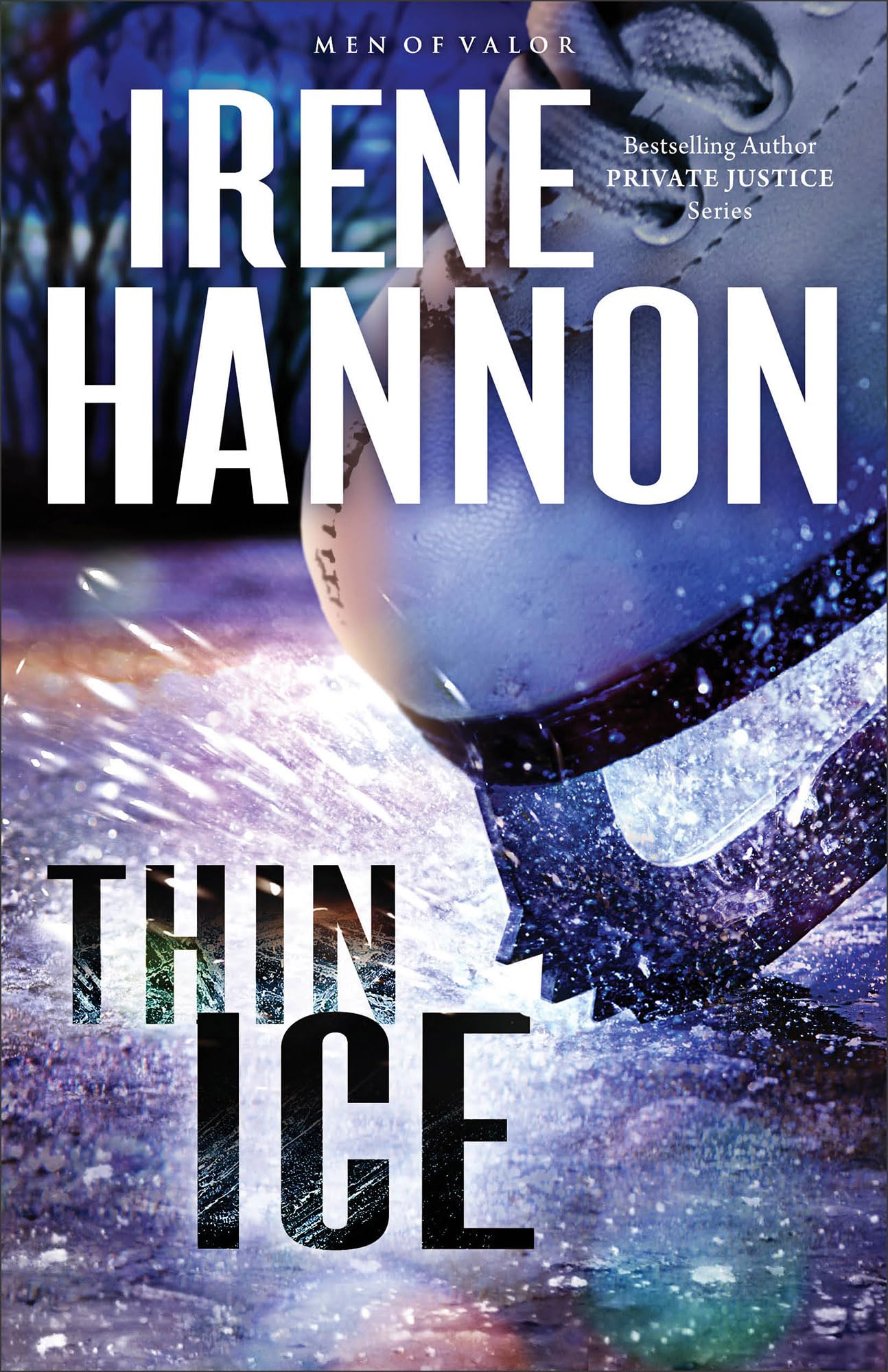 Thin Ice: A Christian Suspense Thriller and Clean Christian Fiction Small Town Mystery (Men of Valor)