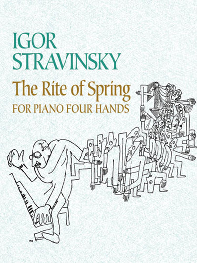 The Rite of Spring for Piano Four Hands (Dover Classical Piano Music: Four Hands)