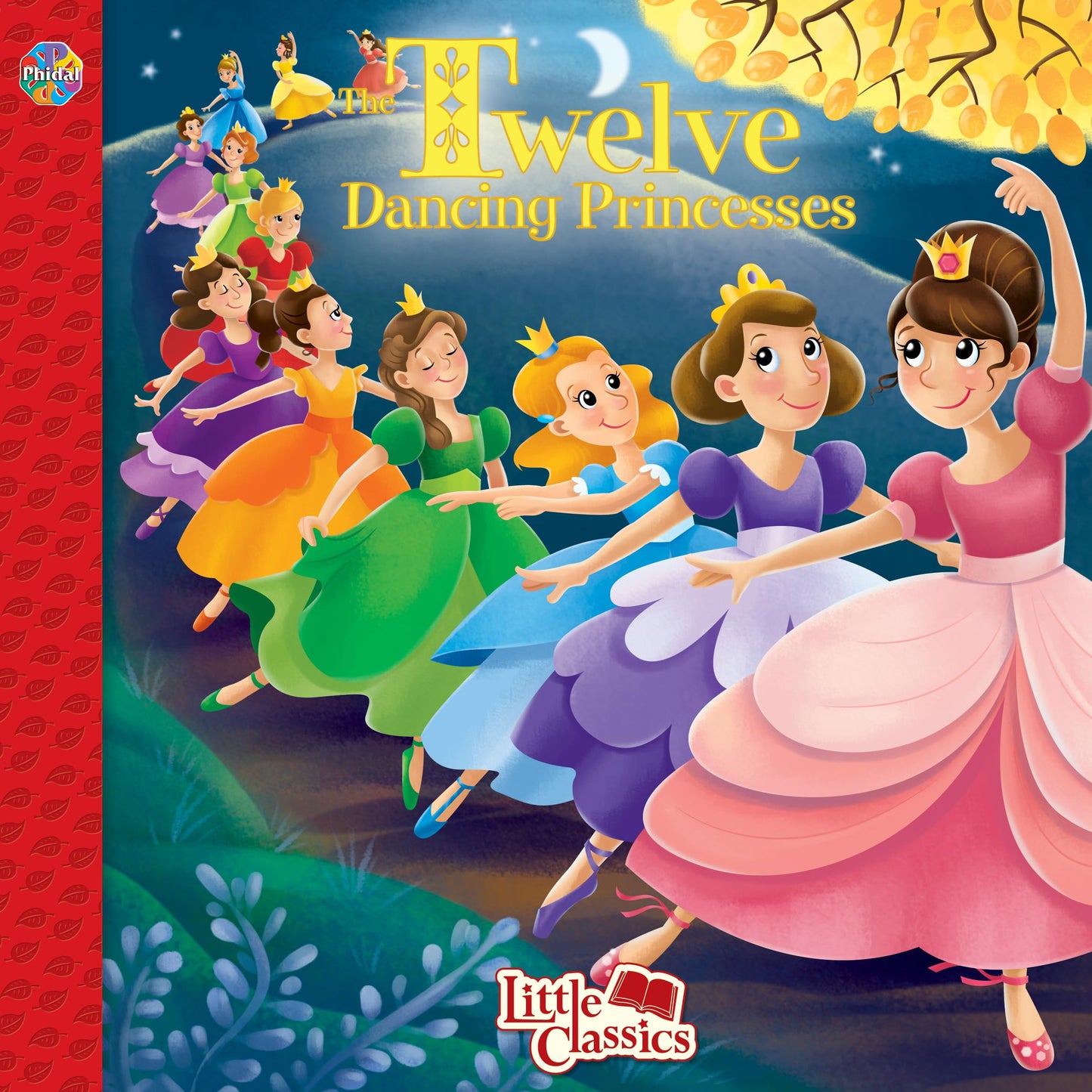 Phidal Twelve Dancing Princesses Little Classics - Stories for kids, 24-page storybook