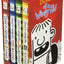 Diary of a Wimpy Kid Box of Books 1-4 Hardcover Gift Set: Diary of a Wimpy Kid, Rodrick Rules, The Last Straw, Dog Days