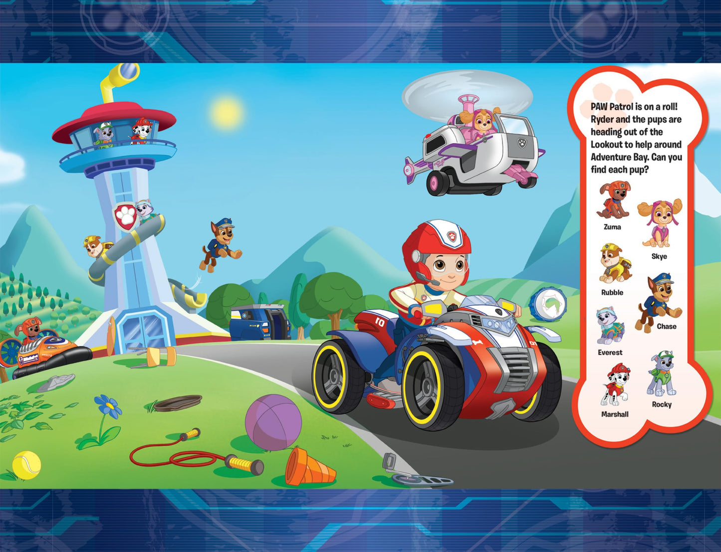 Nickelodeon Paw Patrol Chase, Skye, Marshall, and More! - Little Look and Find Activity Book - PI Kids